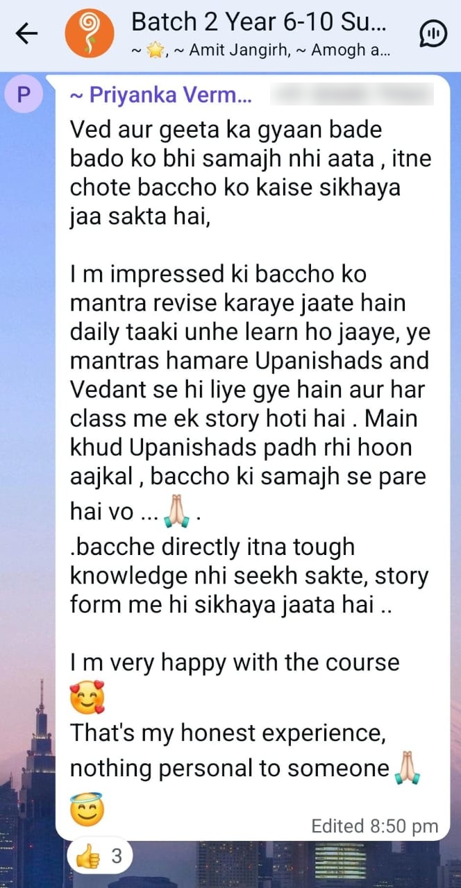 Parent testimonial 13