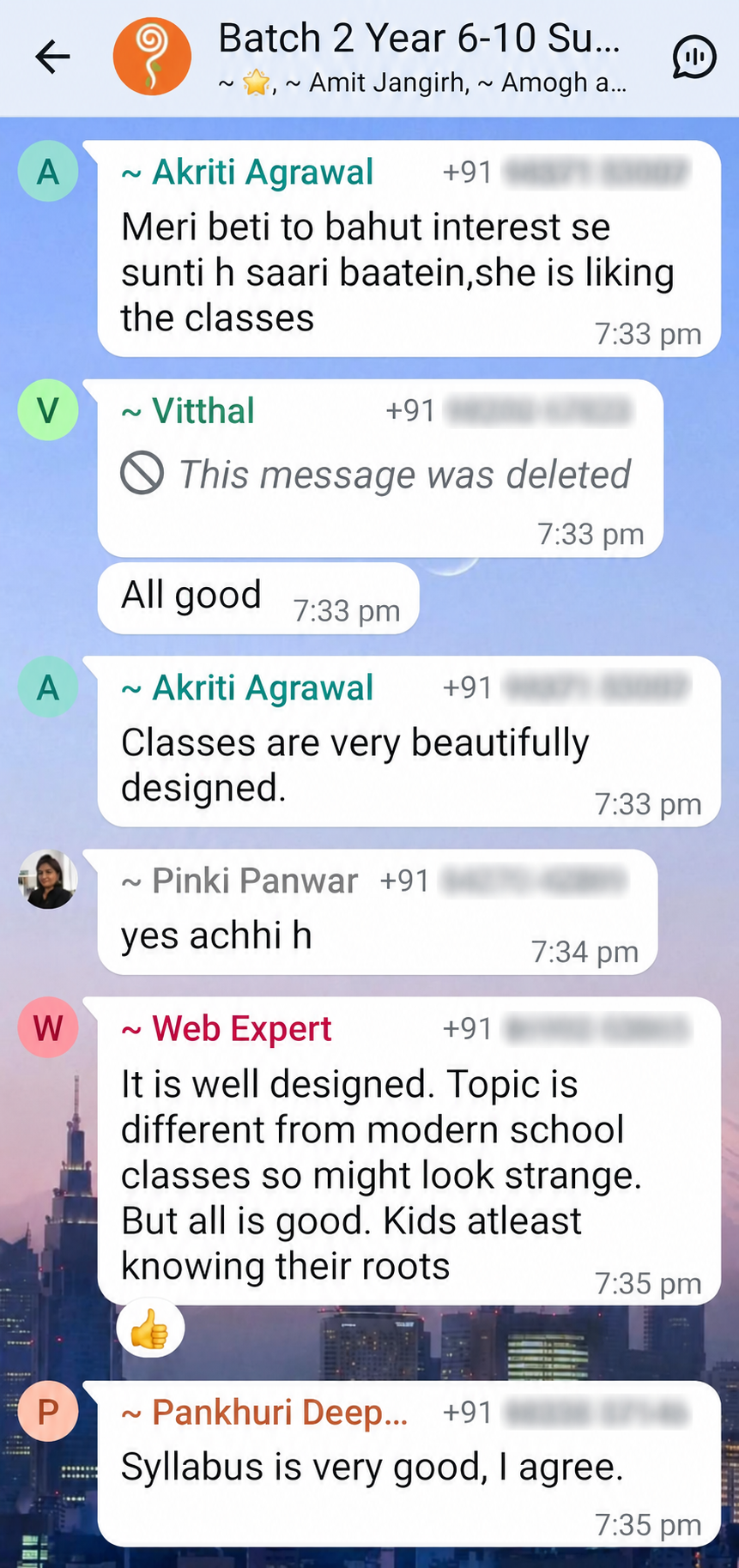 Parent testimonial 15