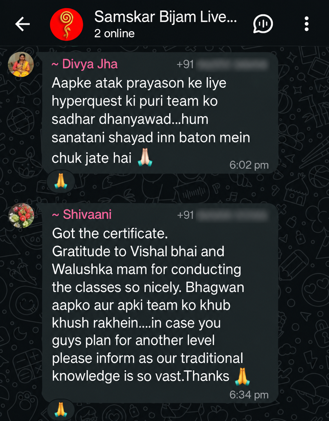 Parent testimonial 20